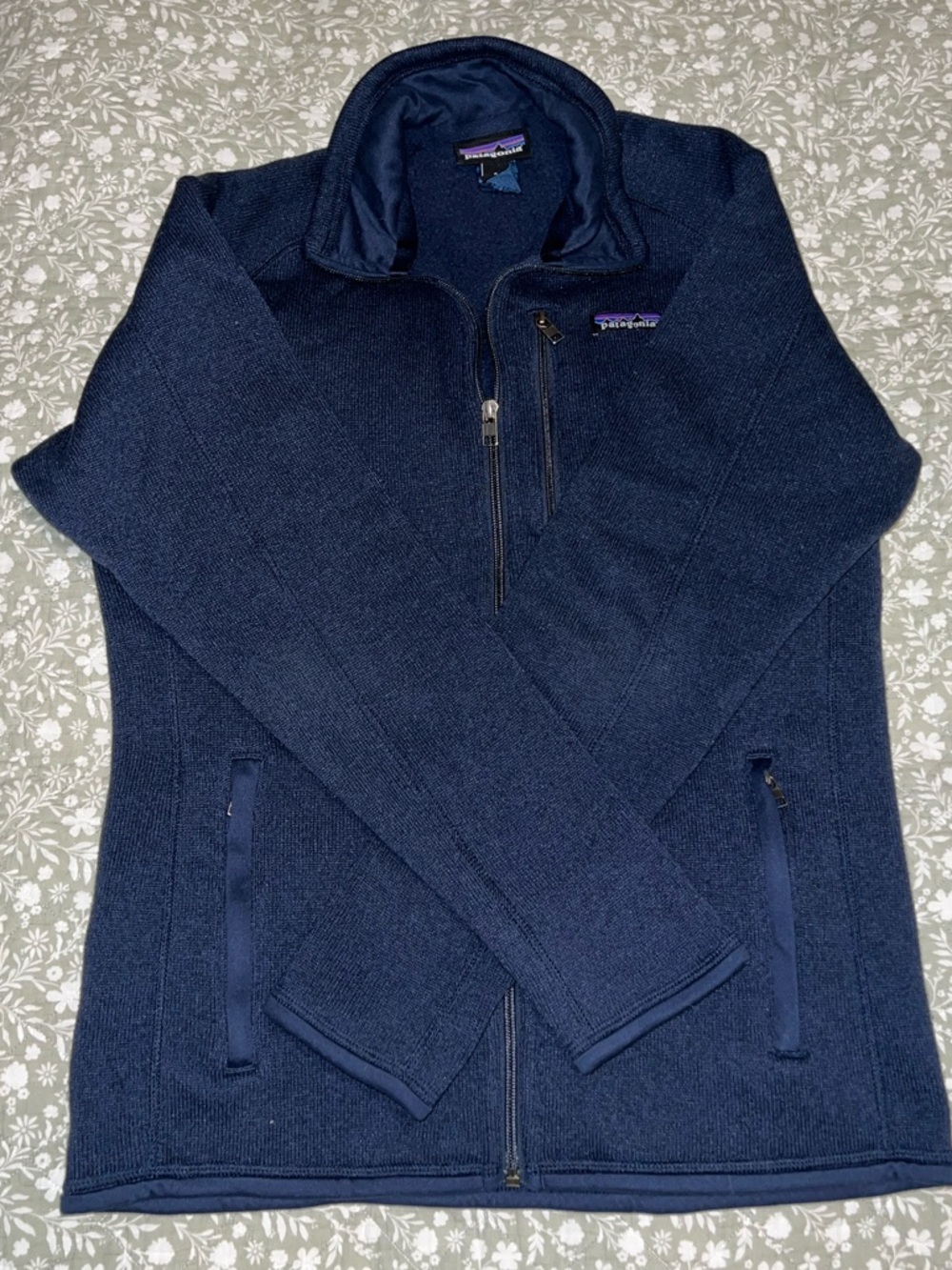 Patagonia Navy Full-Zip Fleece Jacket
